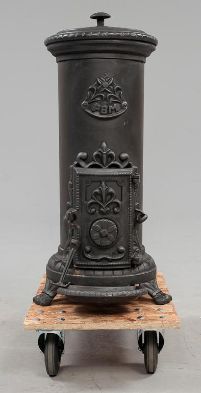 KAMIN, gjutjärn, PBM, 1900-tal.
