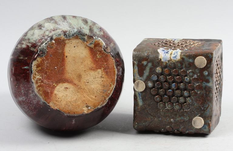 VAS samt OBJEKT, keramik.