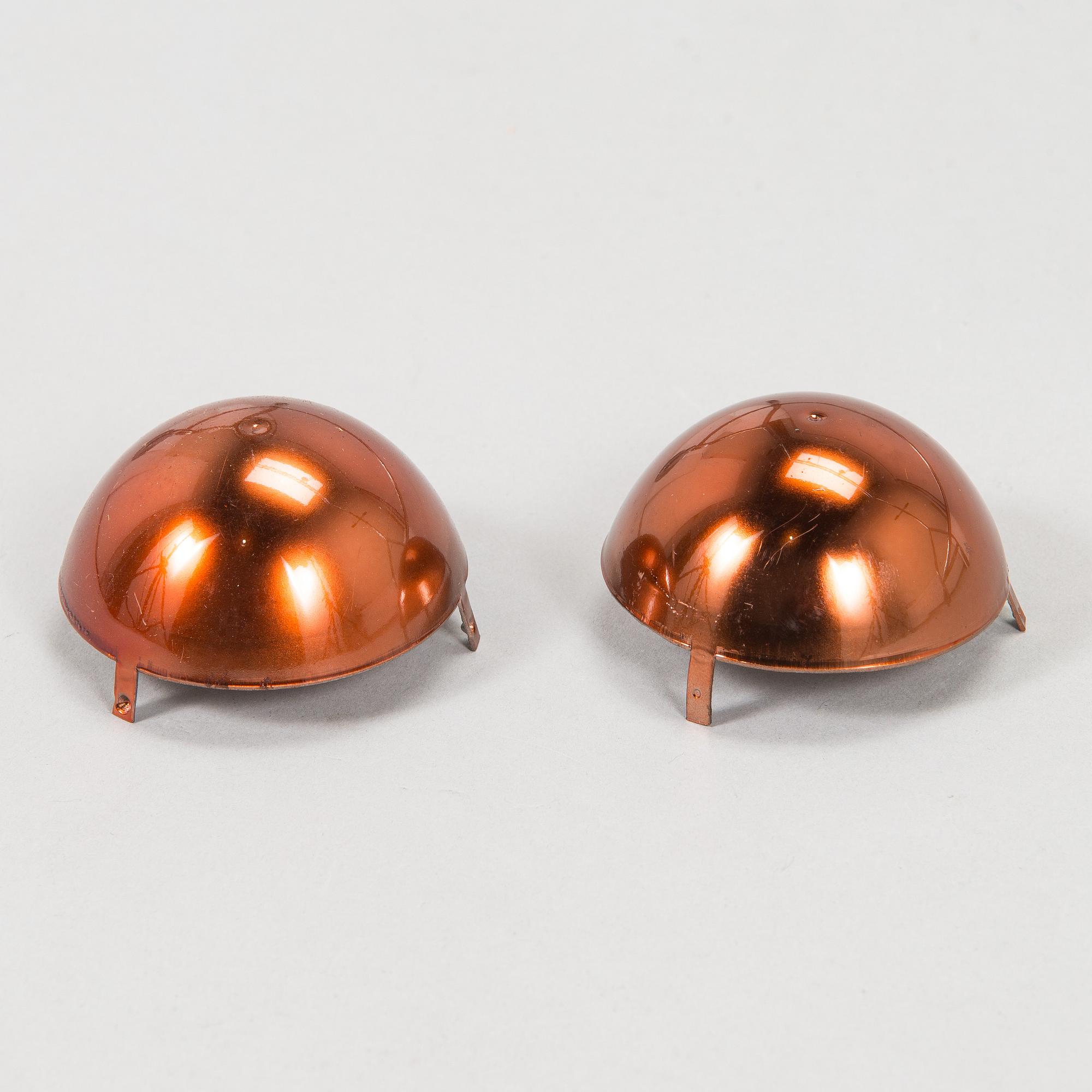 A copper pendant light for Corona group, Denmark, second half of the 20th century.