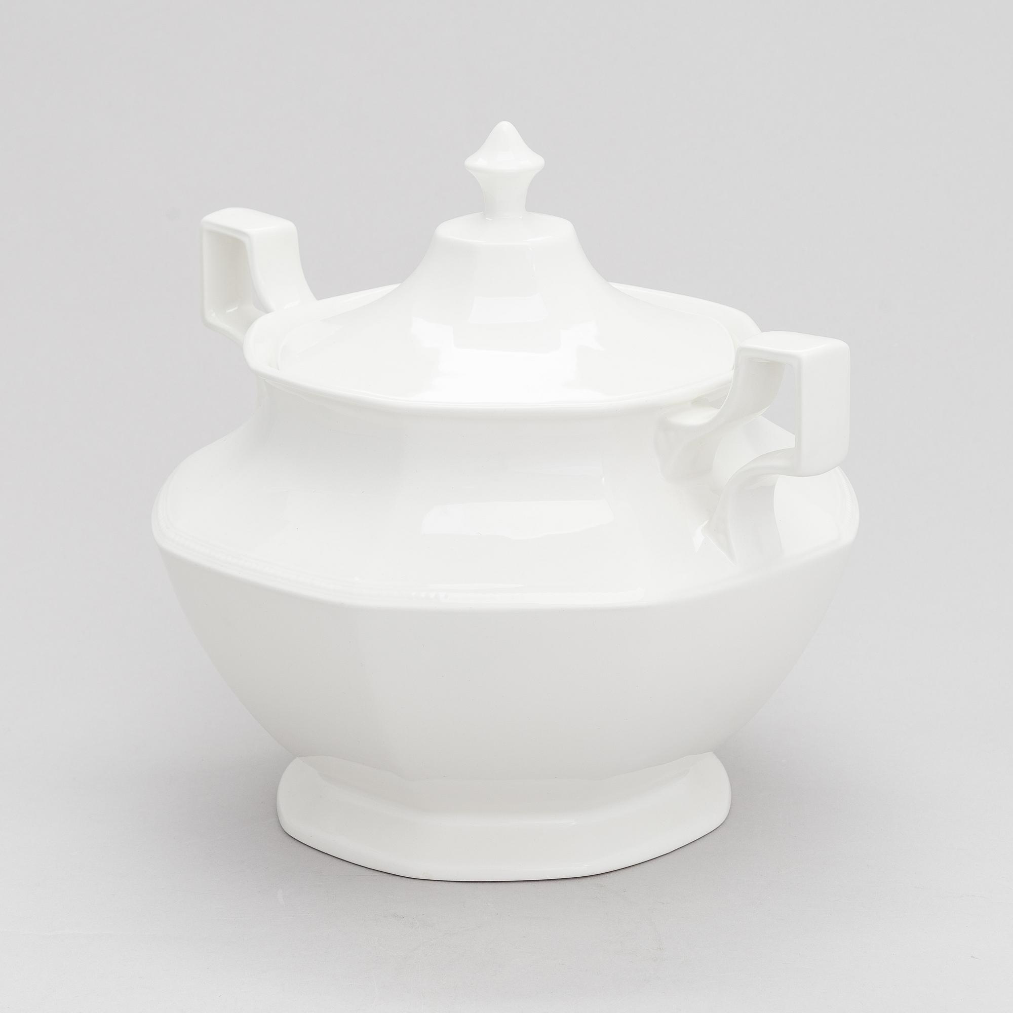 Johnson Bros, ruoka-astiasto "Heritage", 47 osaa, kivitavaraa. Englanti.