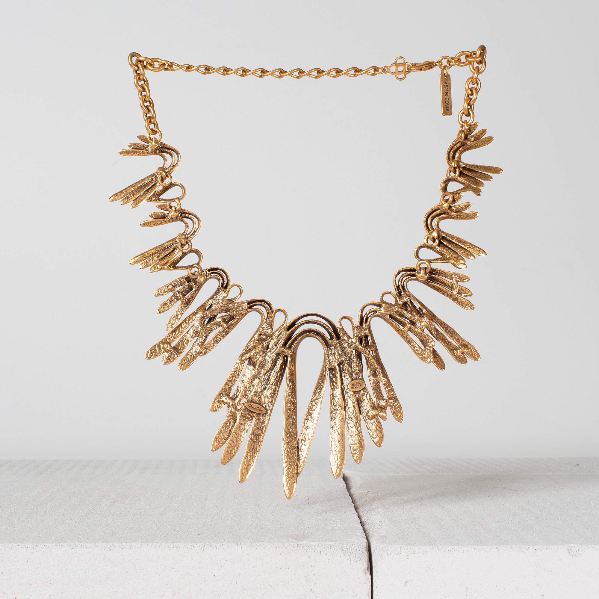 HALSBAND, Oscar de la Renta.