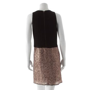 SAND red carpet, a sequin embellished dress.