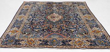 A Kashmar carpet, c. 335 x 242 cm.