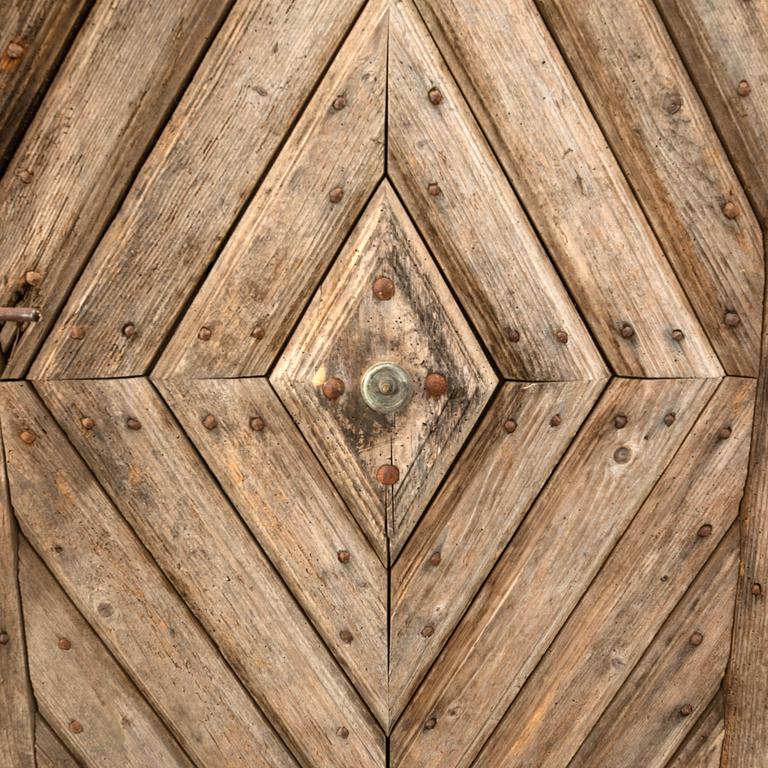 Door, 19th century or earlier.
