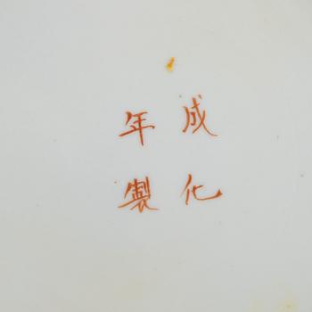 A pair of plates, Qing dynasty, circa 1900.