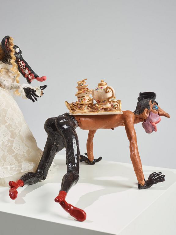 Nathalie Djurberg & Hans Berg, "The Brain Has Corridors - Rat Bride".