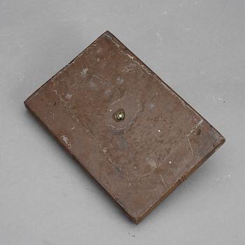 BREVPRESS, kalksten, 1800-tal.
