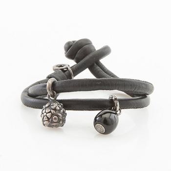 Charlotte Lynggaard, Bracelet with two pendants "Sweet Drops", for Ole Lynggaard.