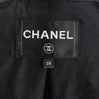 Chanel, jacka i bouclé, storlek Fr 38.