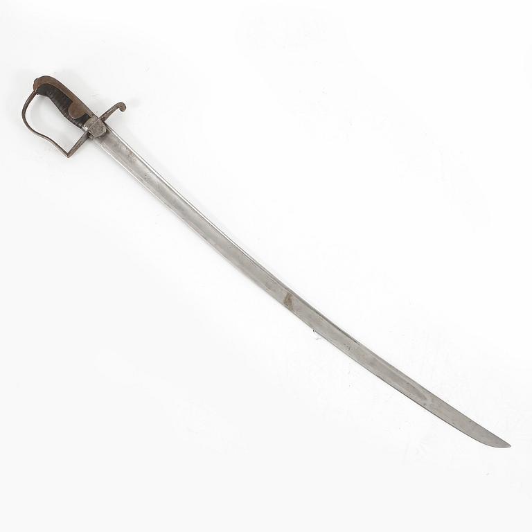 SABEL, för artilleriet, m/1831, Sverige.