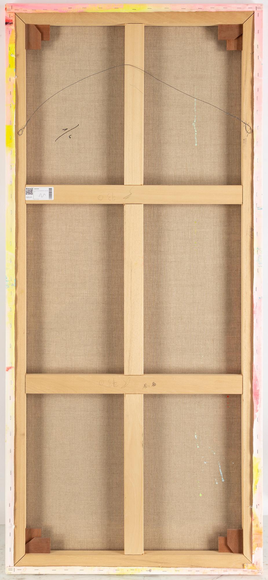 Jörg Döring, silkscreen/blandteknik, multipel, signerad. Numrerad 1/6 a tergo.