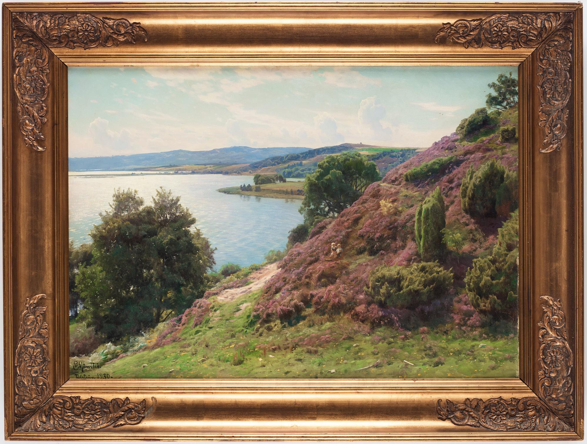 Peder Mork Mönsted, "Lyngbakkerne ved Tülstrüp".