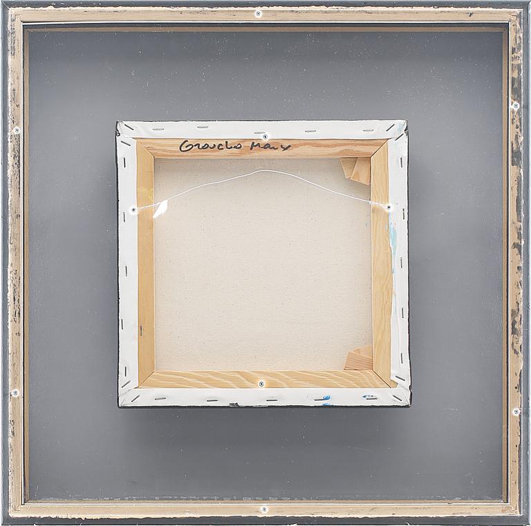 THIERRY VIEUX, Blandteknik på duk.