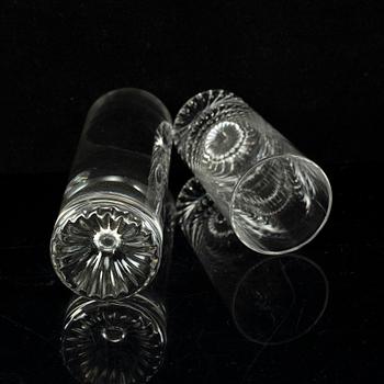 VICKE LINDSTRAND, a part 'Calypso' glass service, Kosta (92 pieces).