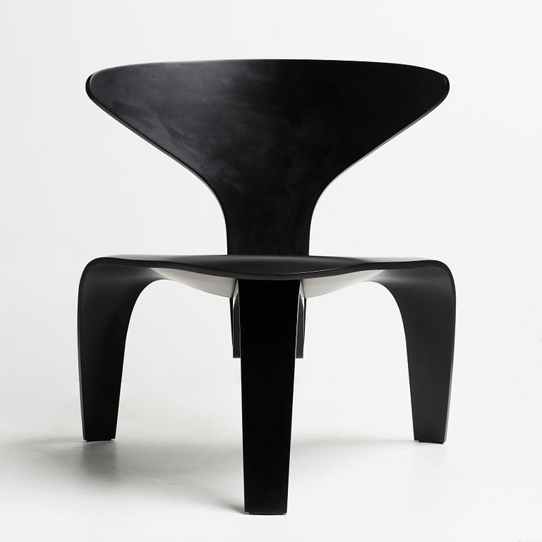 Poul Kjaerholm, fåtölj, "PK-0", upplaga 13/600, Fritz Hansen, Danmark 1997.