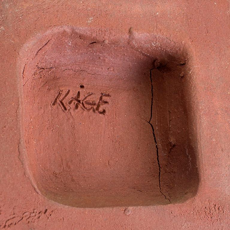 A Wilhelm Kåge 'Farsta' stoneware relief, Gustavsberg Studio.