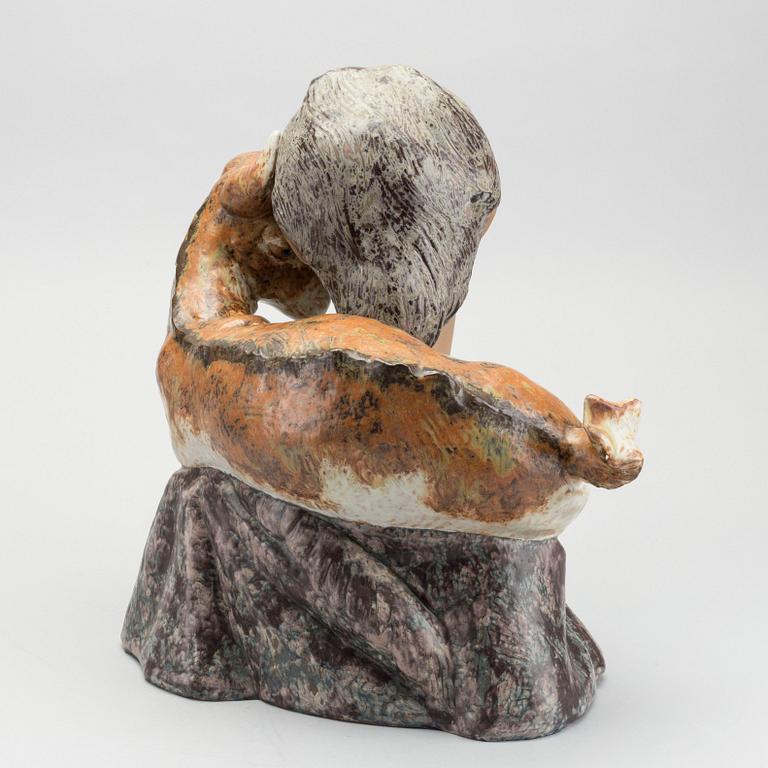 LLADRO, figurin signerad glaserad keramik 1900-talets andra hälft.