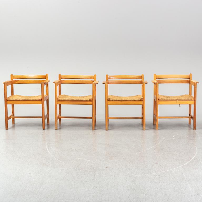 BØRGE MOGENSEN, four 'Asserbo' chairs, Karl Andersson & Söner.