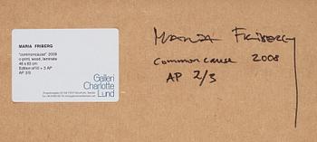 Maria Friberg, "Commoncause", 2008.