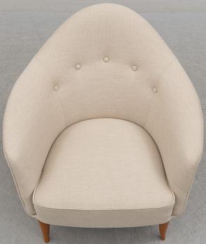A Kerstin Hörlin-Holmquist 'Lilla Adam' easy chair, Nordiska Kompaniet, Triva series, Sweden 1950's/60's.