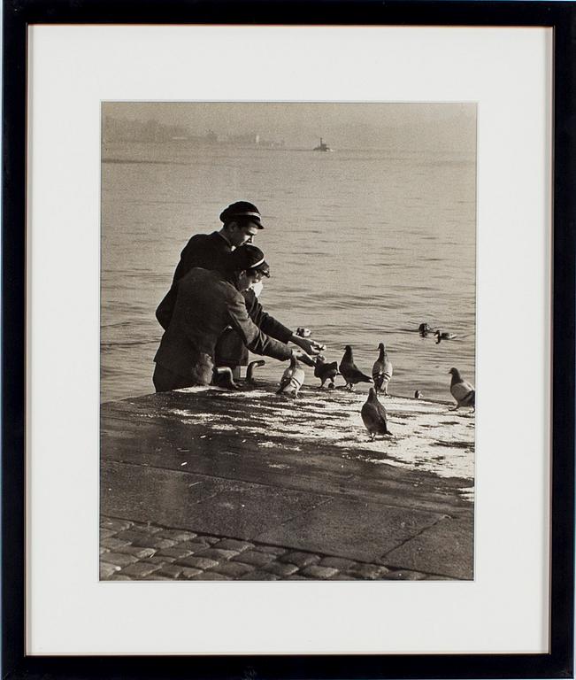 ÅKE LANGE, silver gelatin fotografi, vintage, 1936-37, signerad a tergo med estatestämpel.