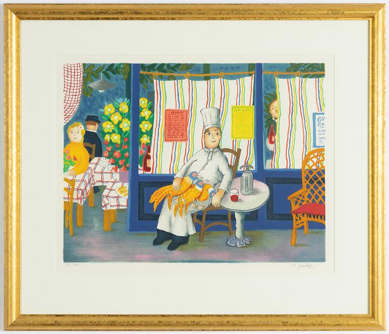 Lennart Jirlow, "Kocken med fasaner".