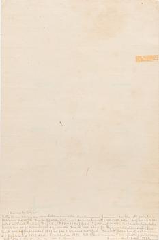 AKVARELLER/RITNINGAR, 3 st. tillskrivan Carl Ludwig Engel (1778-1840), ej signerade.