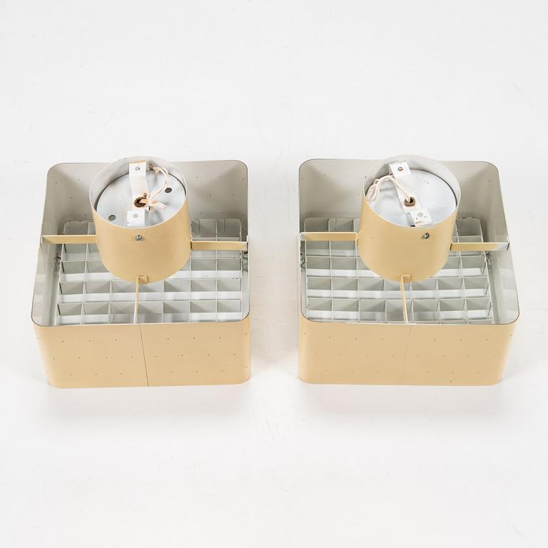 A pair of ceiling lights, model AA59 Itsu, mid 20th century.