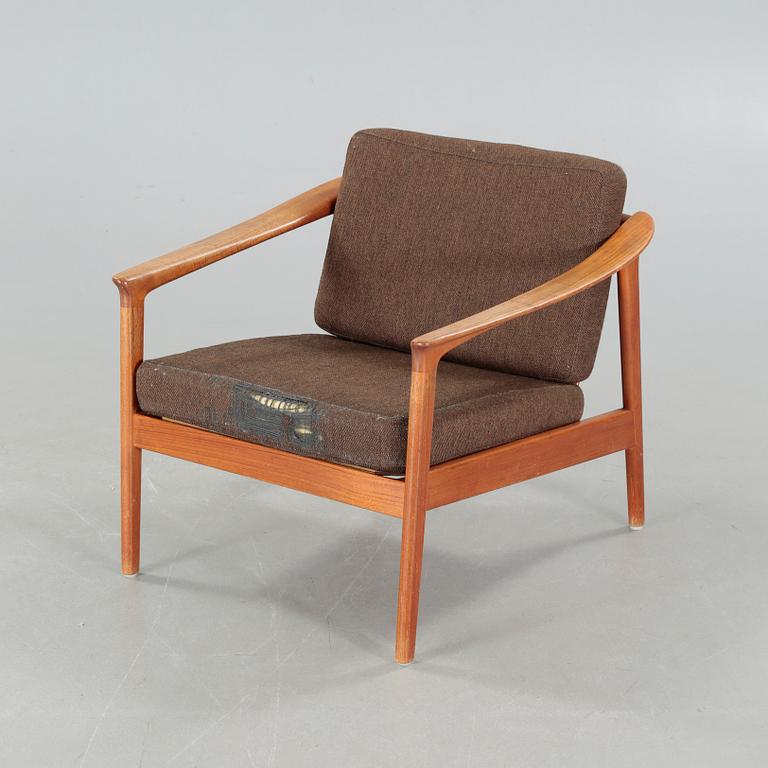 FOLKE OLSSON, fåtölj, "Monterey"/"5-162", AB Svenska Möbelfabrikerna, Bodafors, daterad 1963.
