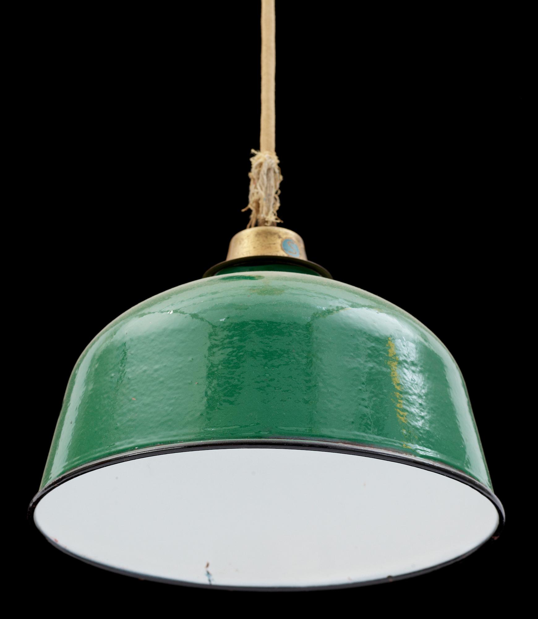 TAKLAMPA, 1930/40-tal. Total höjd ca 86 cm.