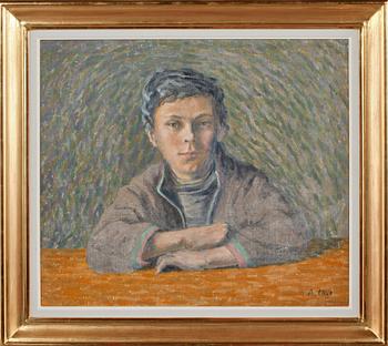 AGNES CLEVE, olja på duk, stämpelsignerad.