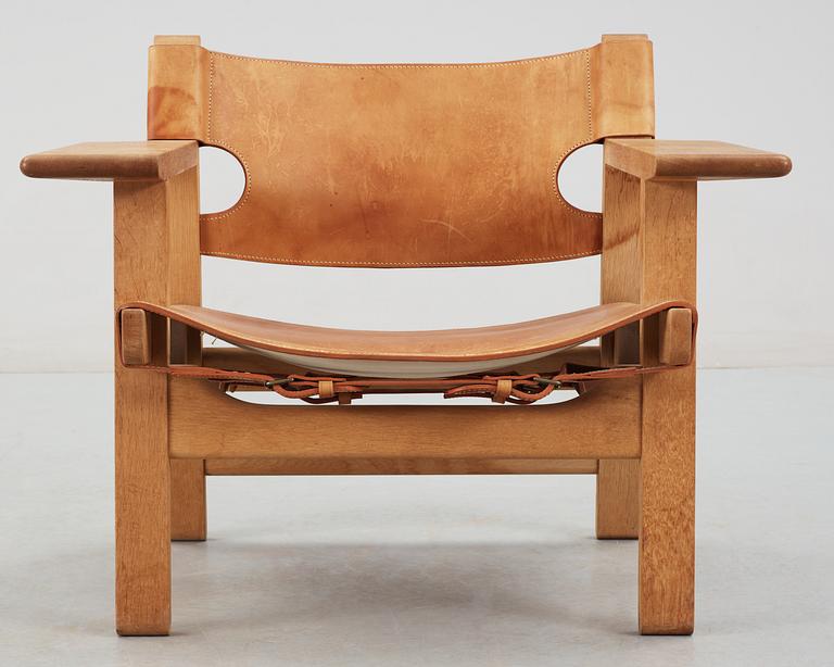 A Borge Mogensen 'Spanish Chair' by Fredericia Stolefabrik.