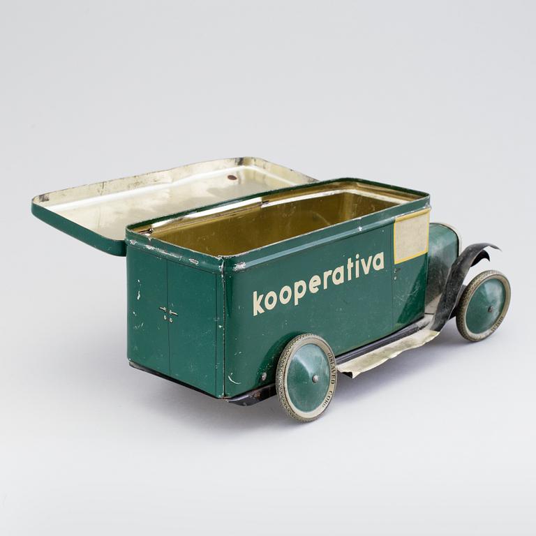 KAKBURK I PLÅT, Kooperativa, 1930-tal.