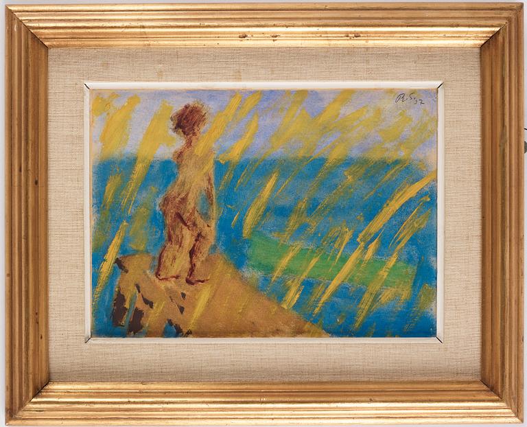 Ragnar Sandberg, Bather in the sun.