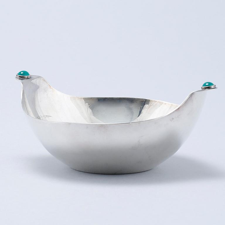 A silver bowl for C.G Hallberg, Stockholm, 1961.