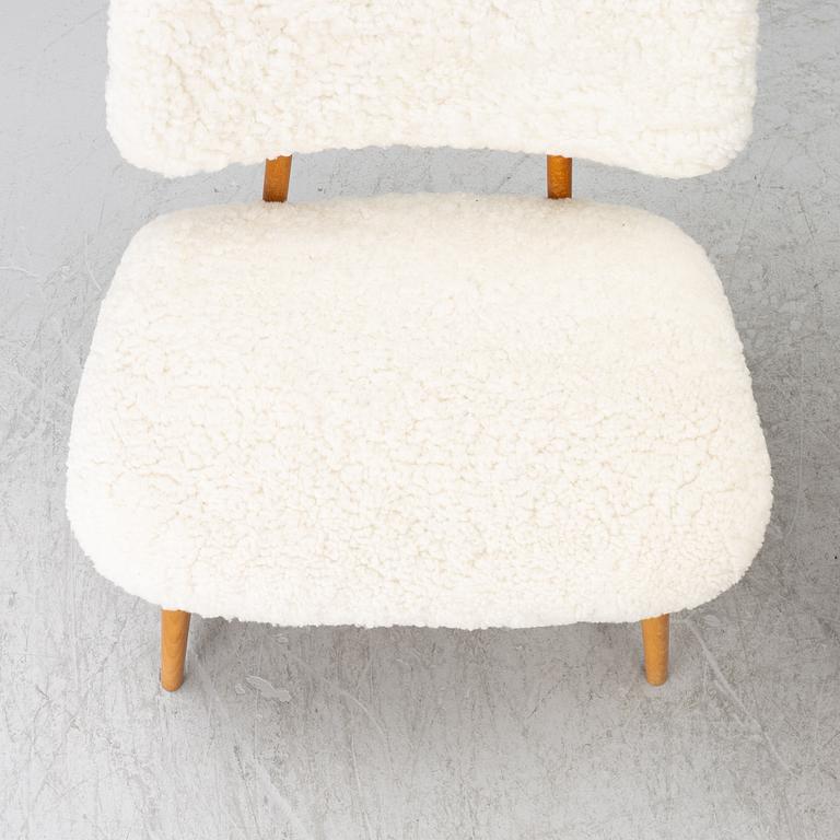 Alf Svensson, Armchairs, a pair, TeVe, Bra Bohag. Studio Ljumgs industrier, Malmö, 1950s.