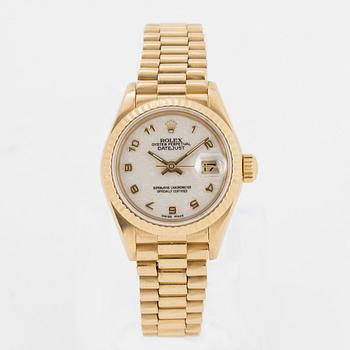 ROLEX, Oyster Perpetual, Datejust, wristwatch, 26 mm.