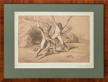 Arnold van Hahn tillskriven Striden mellan Hercules och Antaeus.