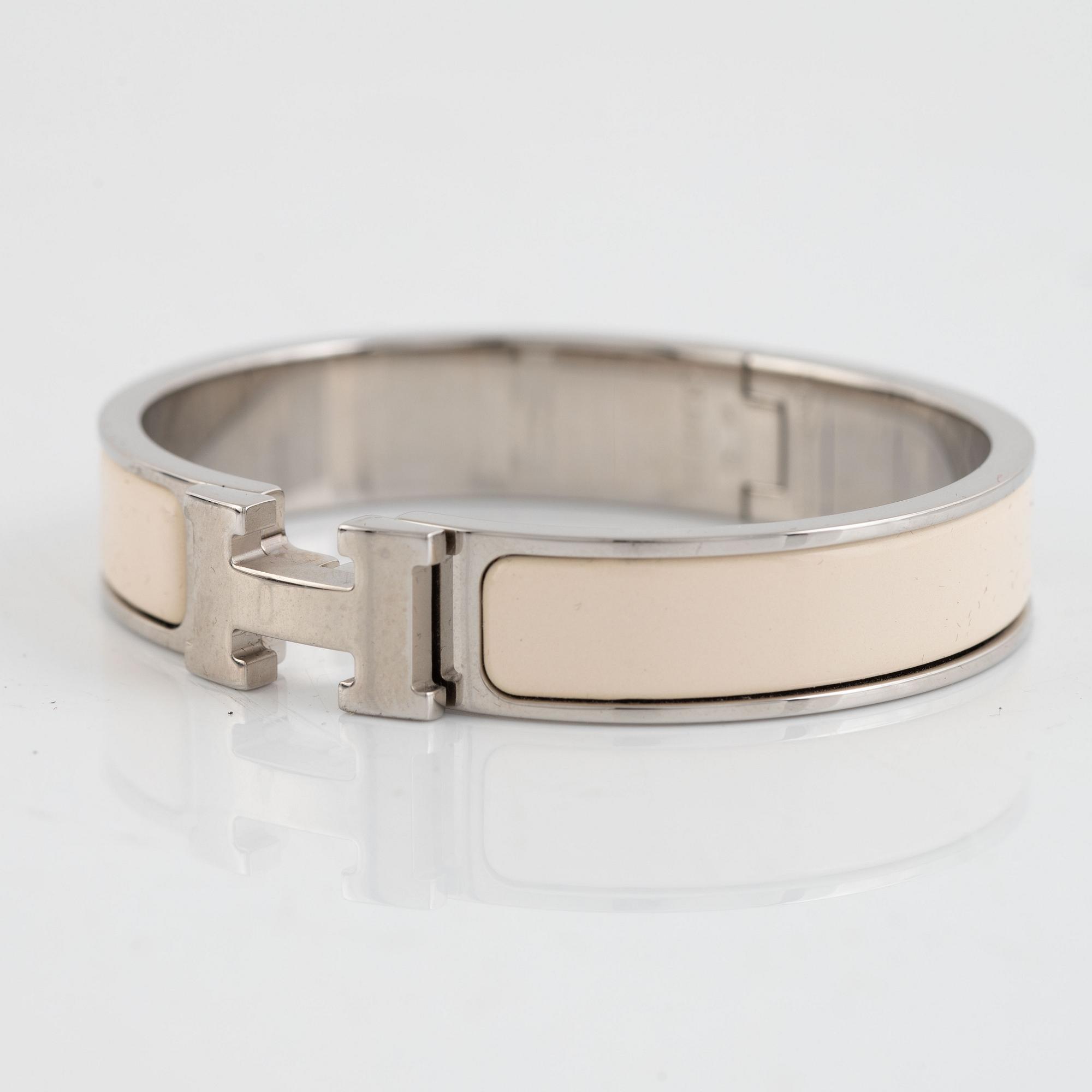 Hermès, "Clic H" PM bracelet.