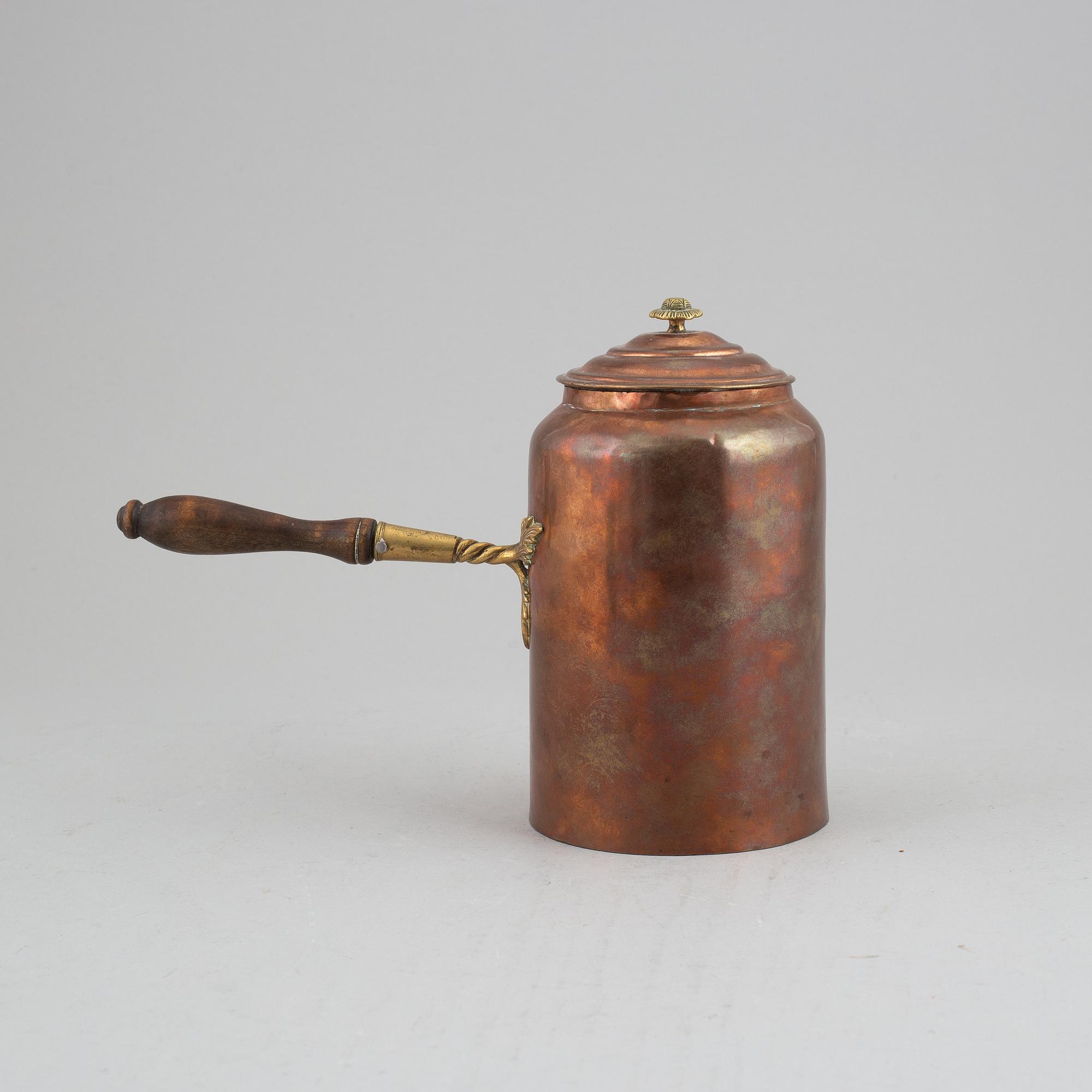 A Swedish rococo coffe pot, second half of the 18th Century.