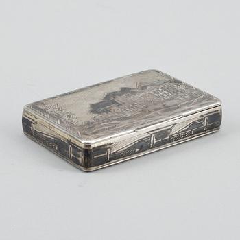 DOSA, silver, sannolikt Moskva, Ryssland, 1835. Vikt 103 g.
