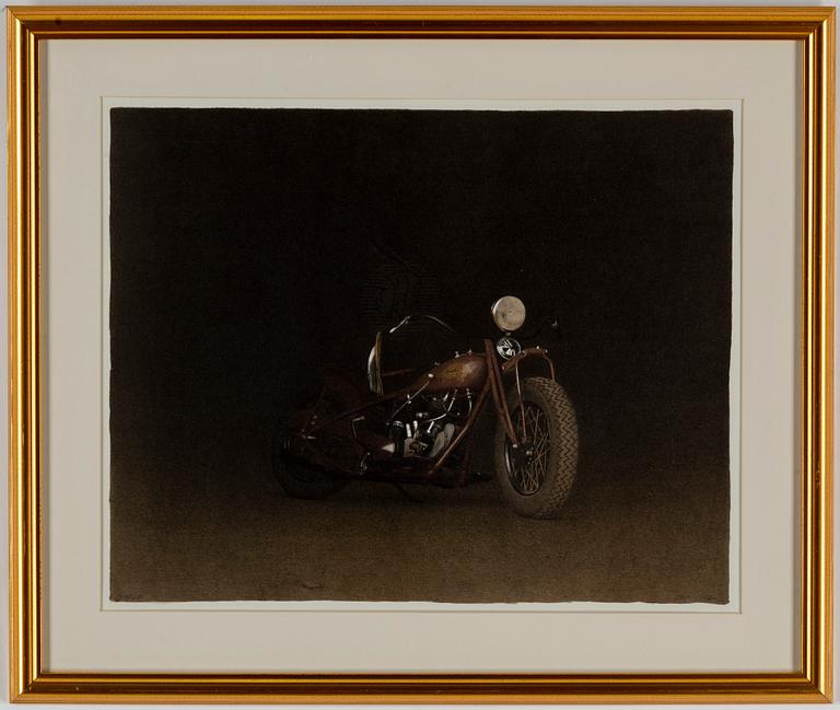 JOHN-E FRANZÉN, lithograph in colours, 1997, signed 97/250.