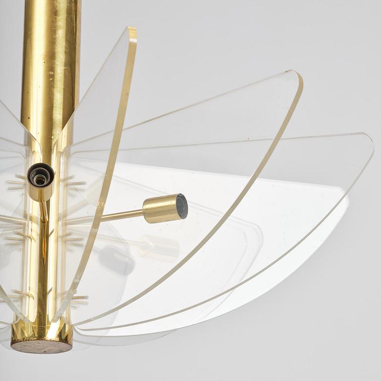 Hans-Agne Jakobsson, a rare ceiling lamp model "C 2438", Hans-Agne Jakobsson AB, Markaryd, 1970s.