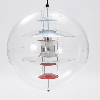 Verner Panton, taklampa, "VP Globe", Frandsen Lighting, Danmark.