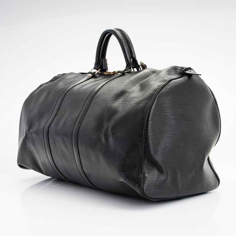 Louis Vuitton, an Epi Leather 'Keepall 55' Bag.