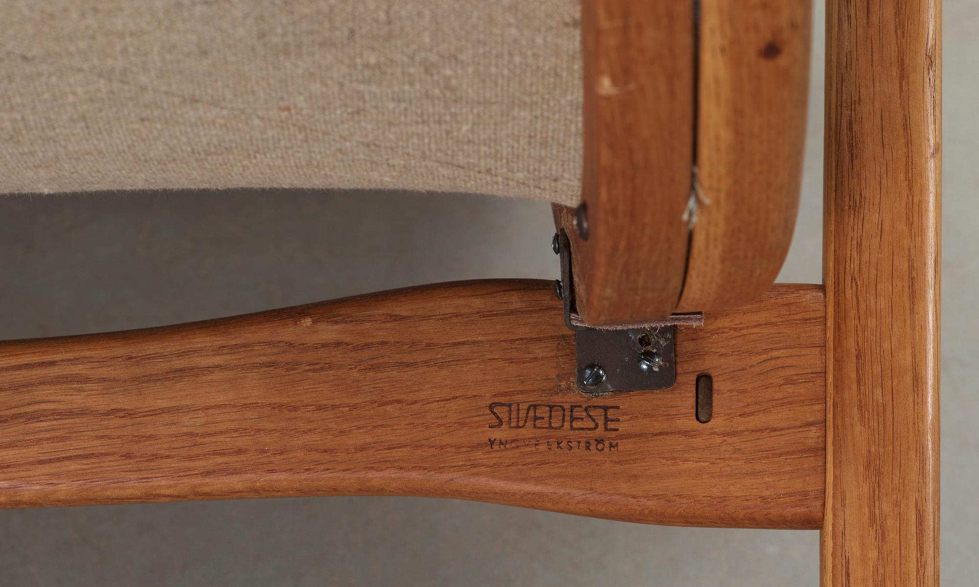 FÅTÖLJ, "Lamino", Yngve Ekström, Swedese, 1900-talets andra hälft.