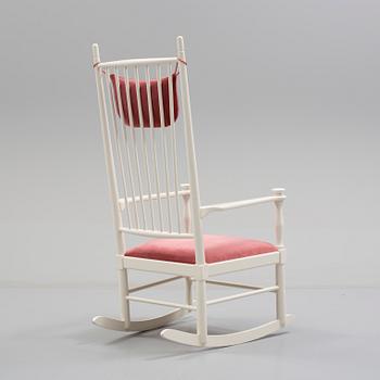 A mid 20th century 'Isabella' rocking chair by Karl-Axel Andersson, Gemla.