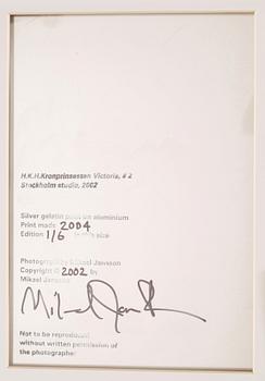 Mikael Jansson, "H.K.H Kronprinsessan Victoria, #2 Stockholm Studio, 2002".
