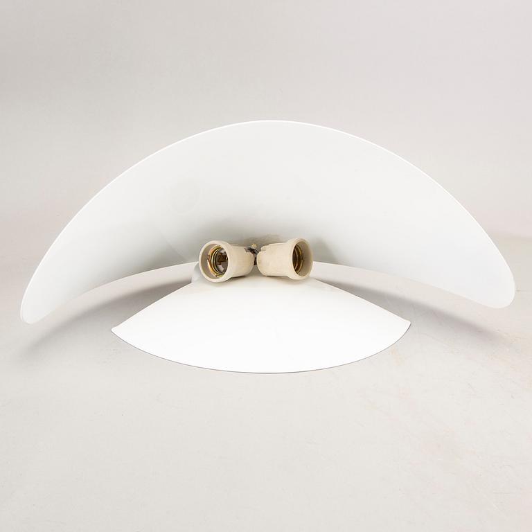 A set of three 1980s P. King & S. Miranda "Aura" wall lampsfor Arteluce Italy.
