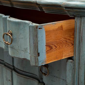 a baroque style chest of drawers from the 19th century.